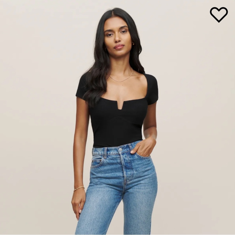 Reformation Emely Knit Top